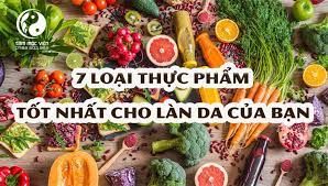 7 thực phẩm hữu cơ tốt nhất cho da